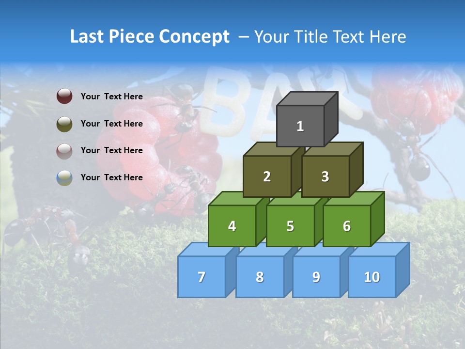 Fantasy Juice Insects PowerPoint Template