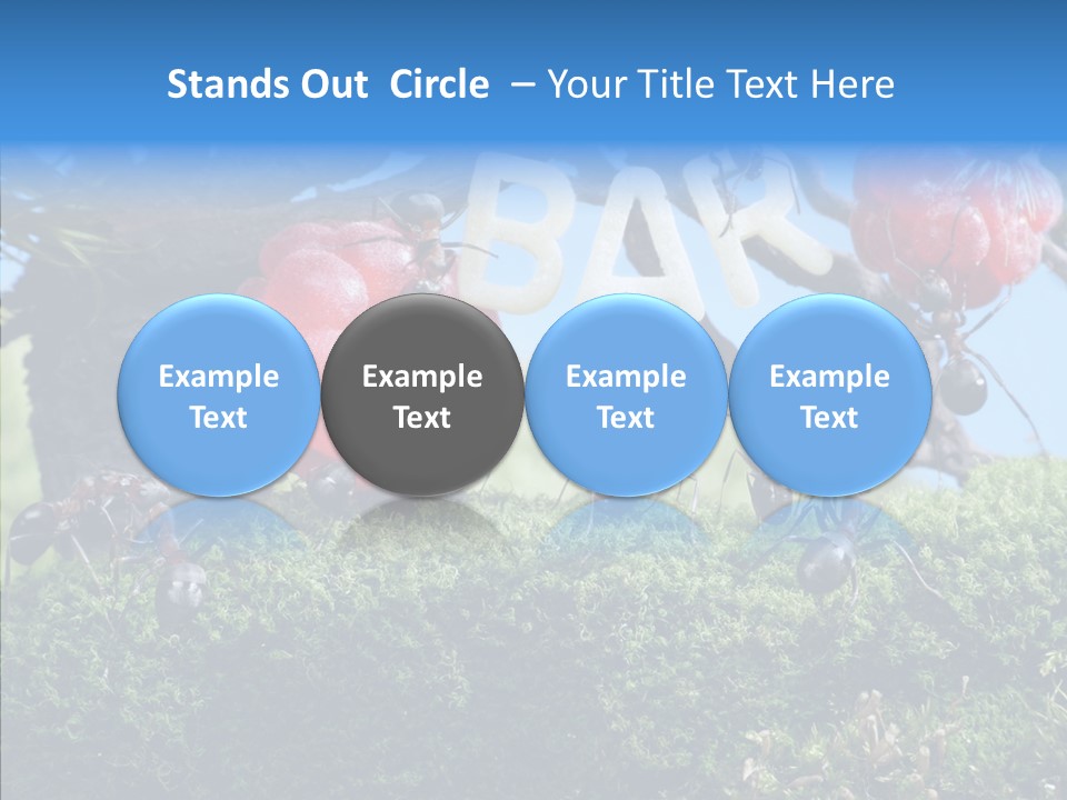 Fantasy Juice Insects PowerPoint Template