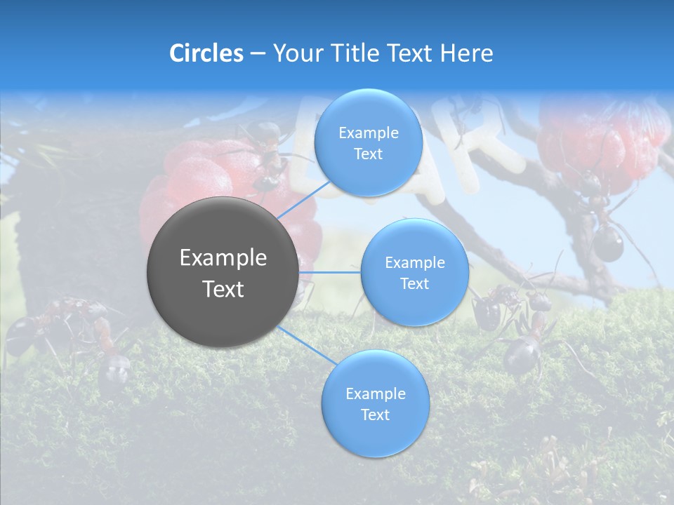 Fantasy Juice Insects PowerPoint Template