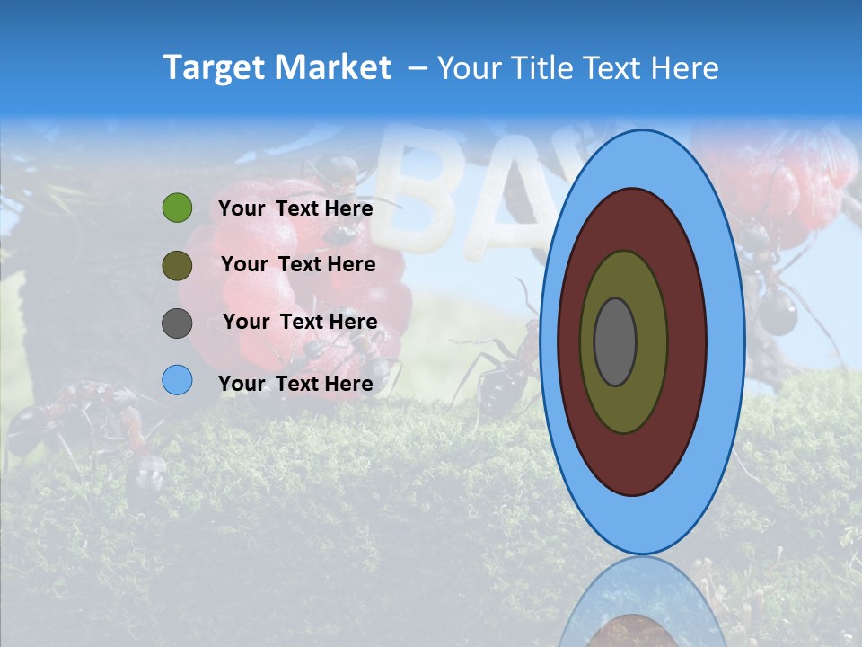 Fantasy Juice Insects PowerPoint Template