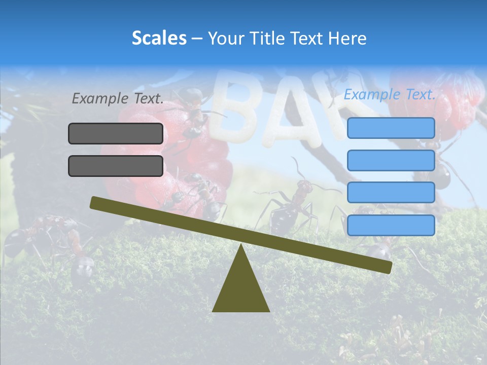 Fantasy Juice Insects PowerPoint Template