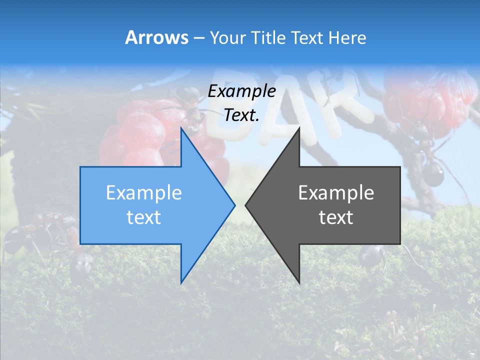 Fantasy Juice Insects PowerPoint Template