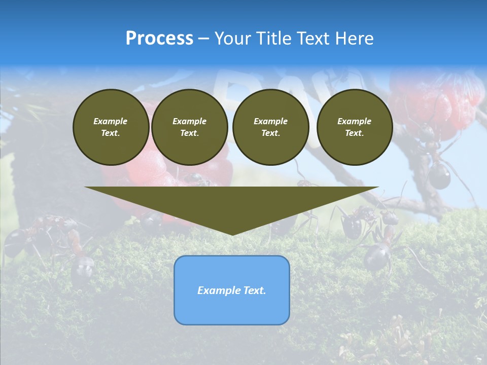 Fantasy Juice Insects PowerPoint Template