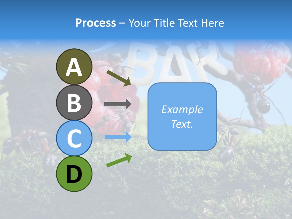 Fantasy Juice Insects PowerPoint Template