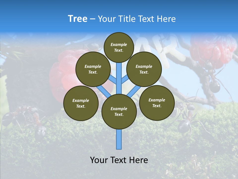 Fantasy Juice Insects PowerPoint Template