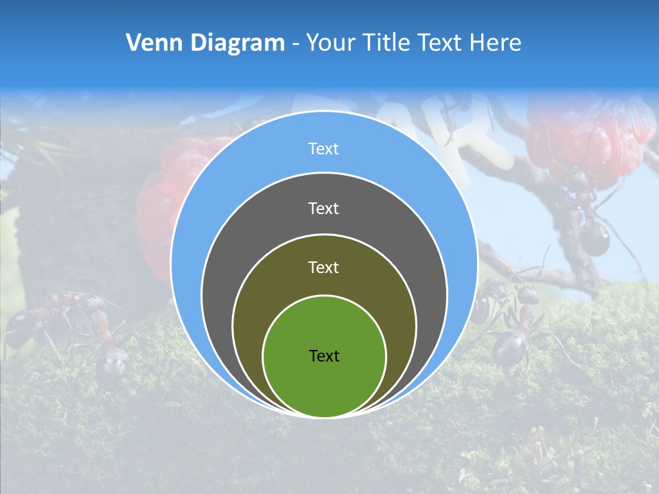 Fantasy Juice Insects PowerPoint Template