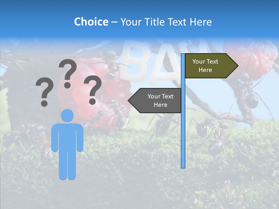 Fantasy Juice Insects PowerPoint Template