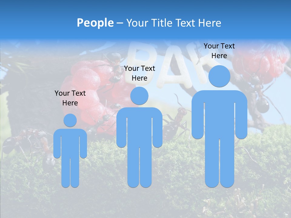 Fantasy Juice Insects PowerPoint Template