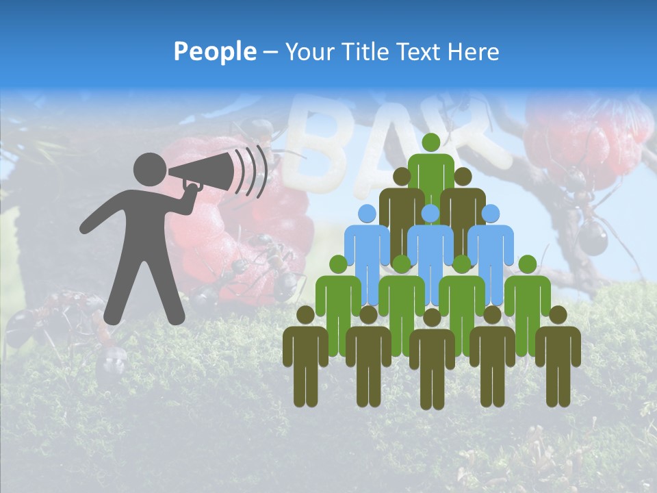 Fantasy Juice Insects PowerPoint Template