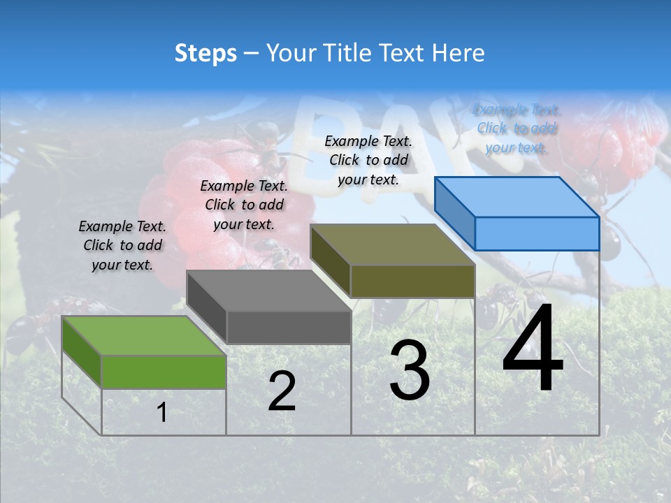 Fantasy Juice Insects PowerPoint Template
