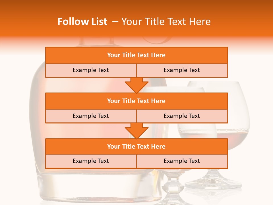 Elegance Ice Bourbon PowerPoint Template