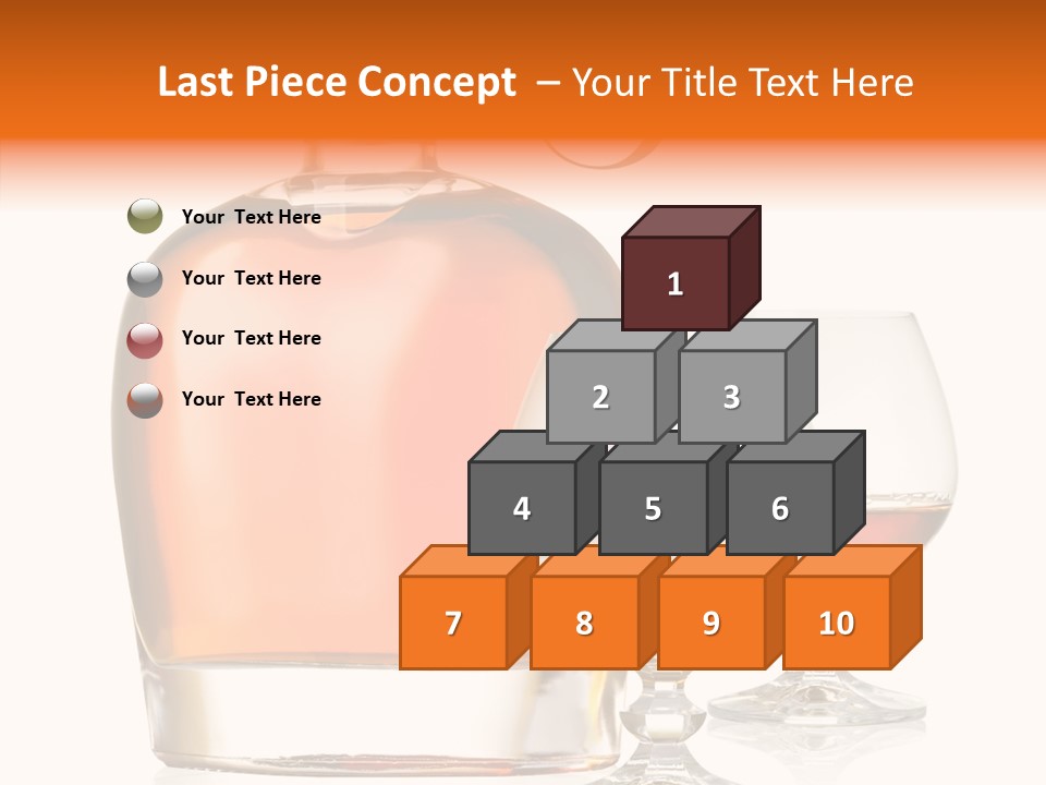 Elegance Ice Bourbon PowerPoint Template