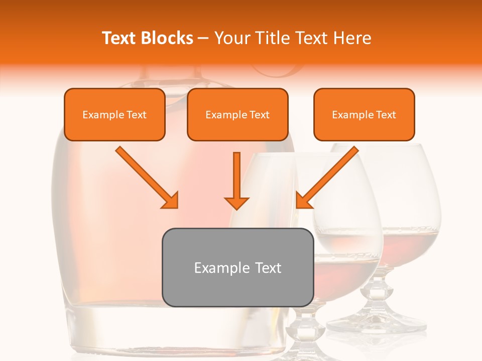 Elegance Ice Bourbon PowerPoint Template