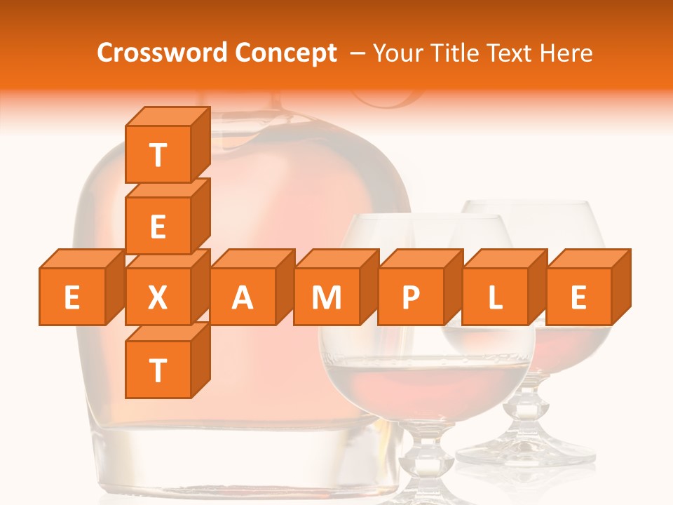 Elegance Ice Bourbon PowerPoint Template