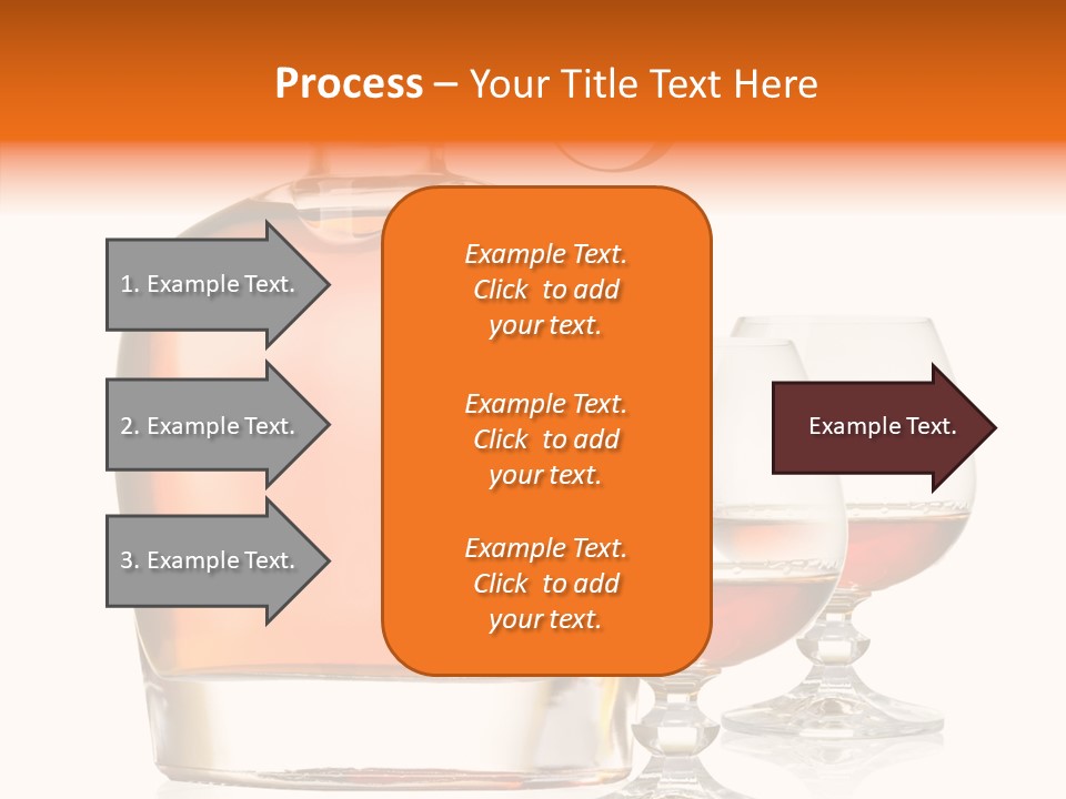 Elegance Ice Bourbon PowerPoint Template