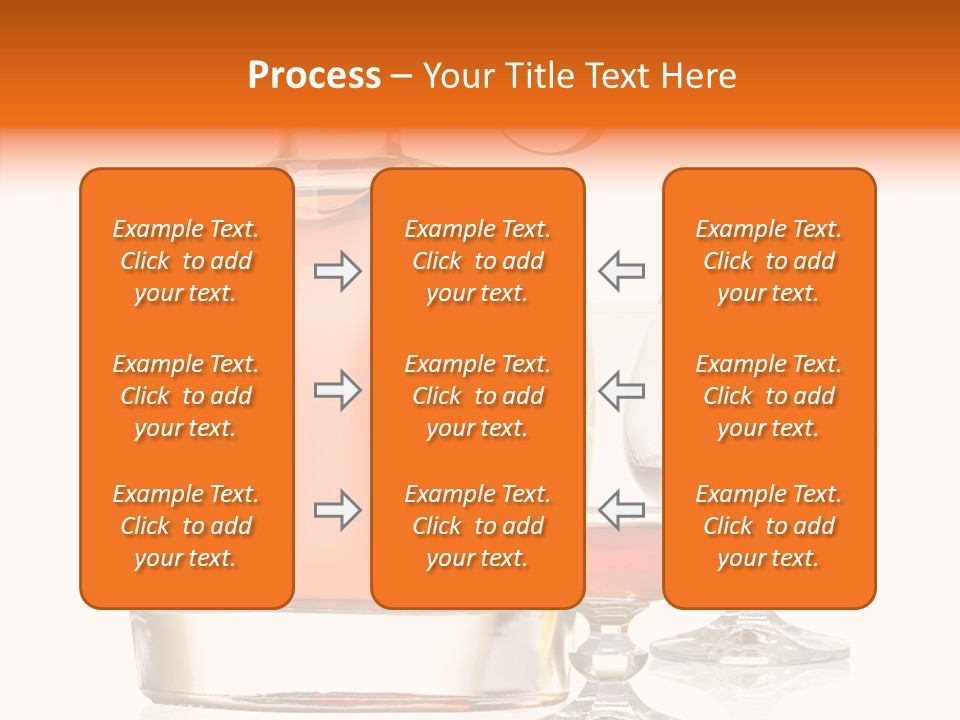 Elegance Ice Bourbon PowerPoint Template