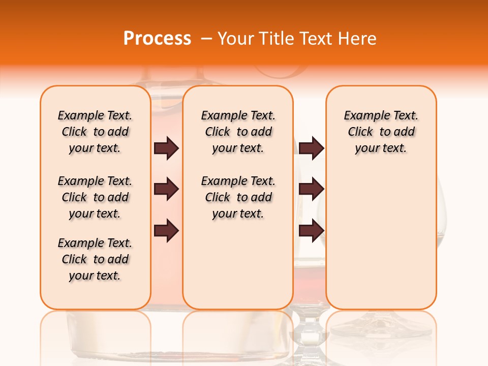 Elegance Ice Bourbon PowerPoint Template