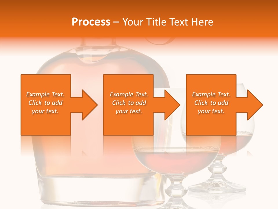 Elegance Ice Bourbon PowerPoint Template