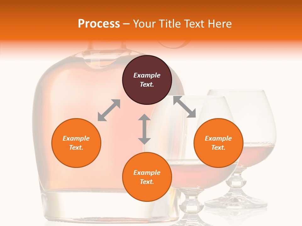 Elegance Ice Bourbon PowerPoint Template