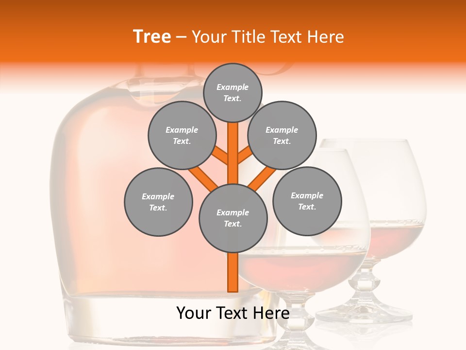 Elegance Ice Bourbon PowerPoint Template