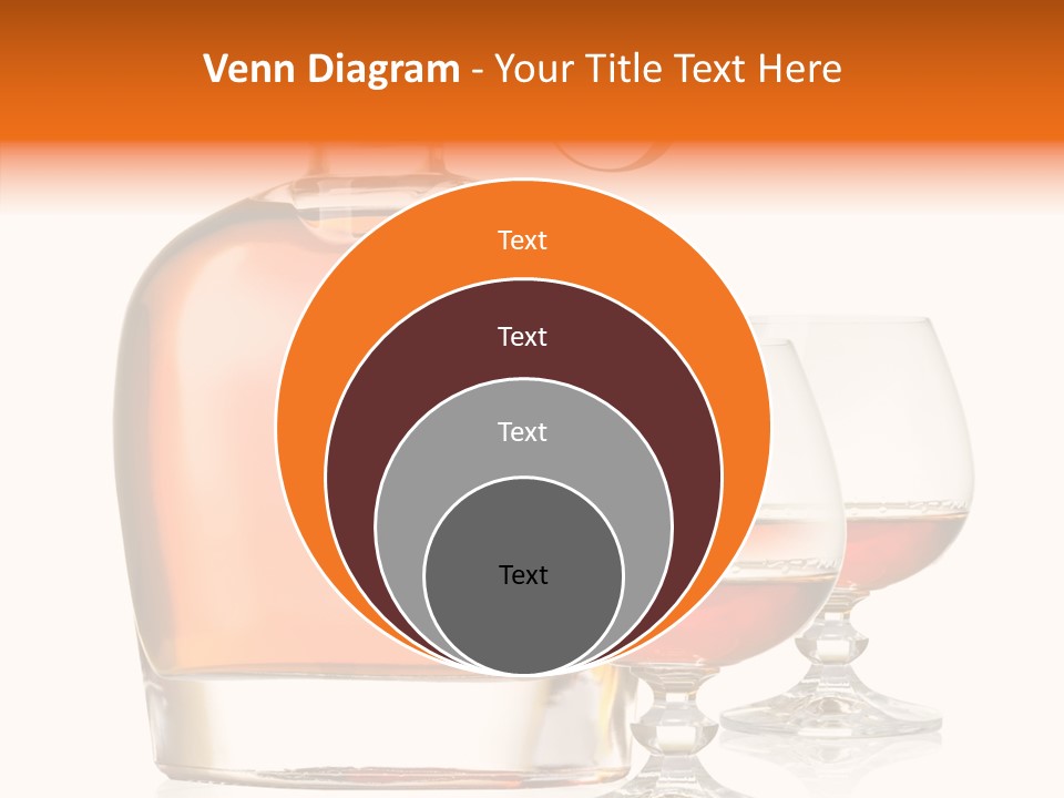 Elegance Ice Bourbon PowerPoint Template