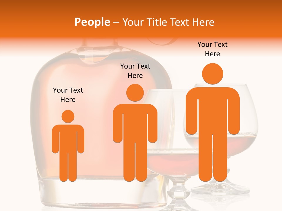 Elegance Ice Bourbon PowerPoint Template