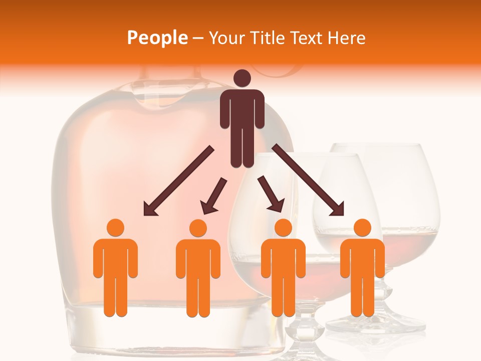 Elegance Ice Bourbon PowerPoint Template