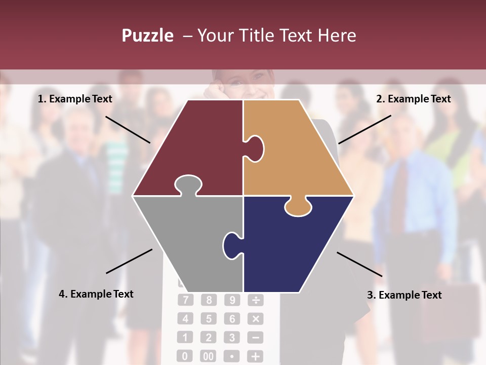 Corporation College Work PowerPoint Template