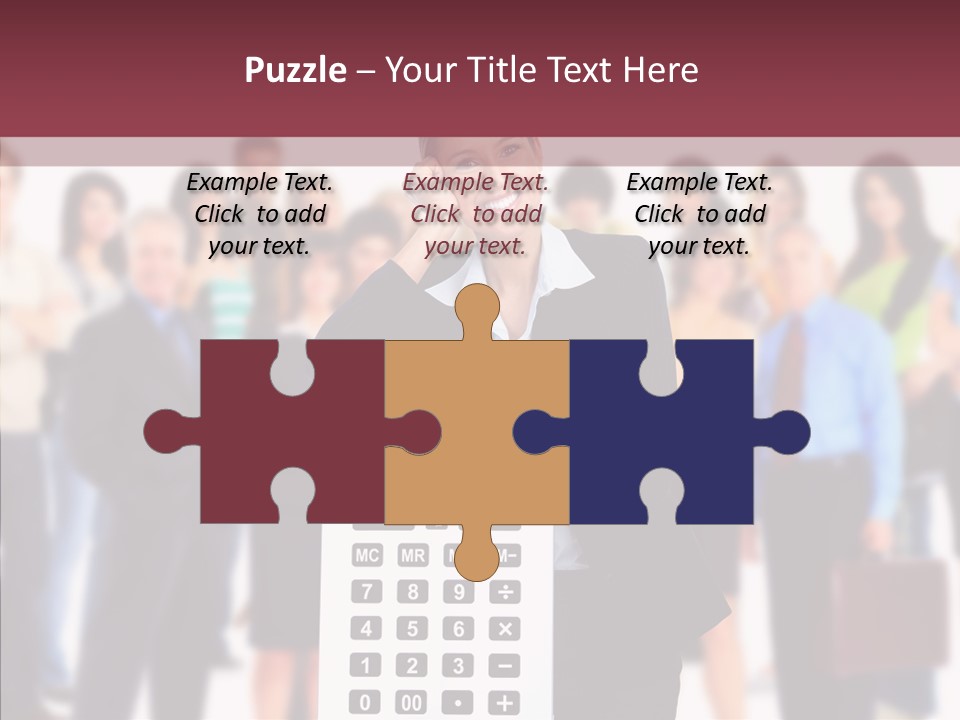 Corporation College Work PowerPoint Template