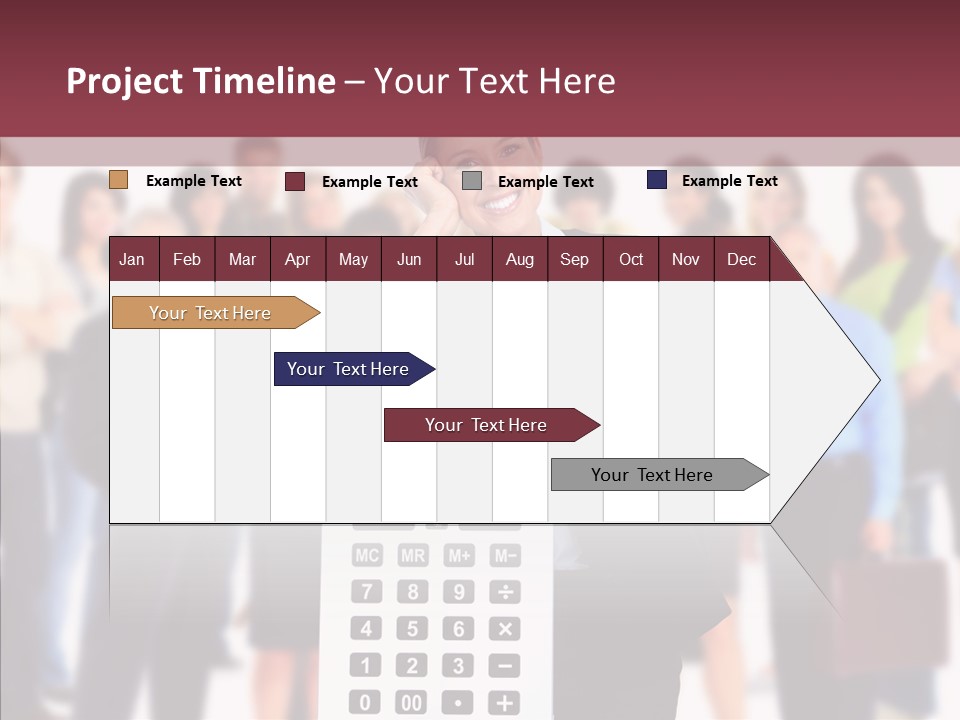 Corporation College Work PowerPoint Template