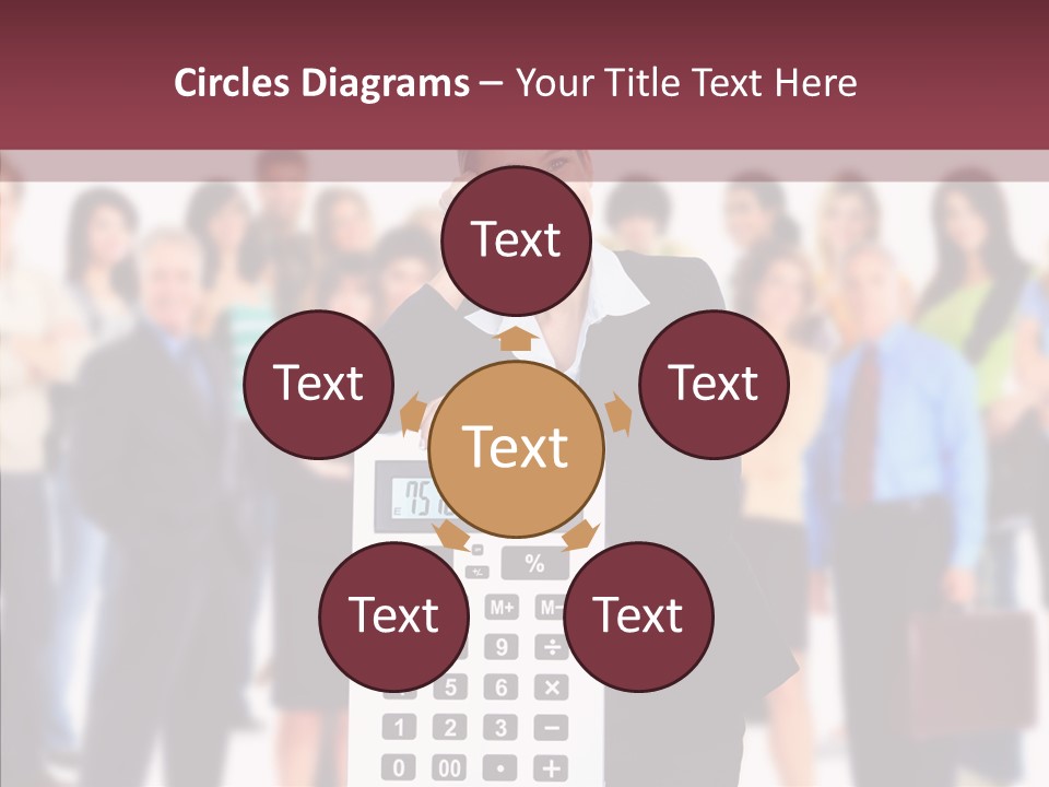 Corporation College Work PowerPoint Template