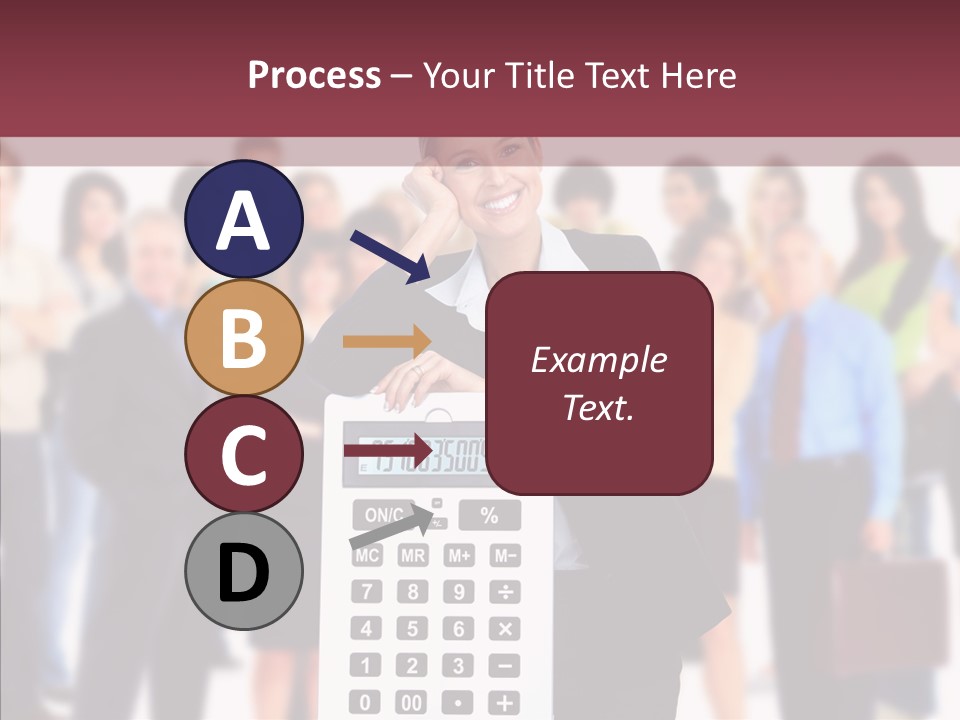 Corporation College Work PowerPoint Template