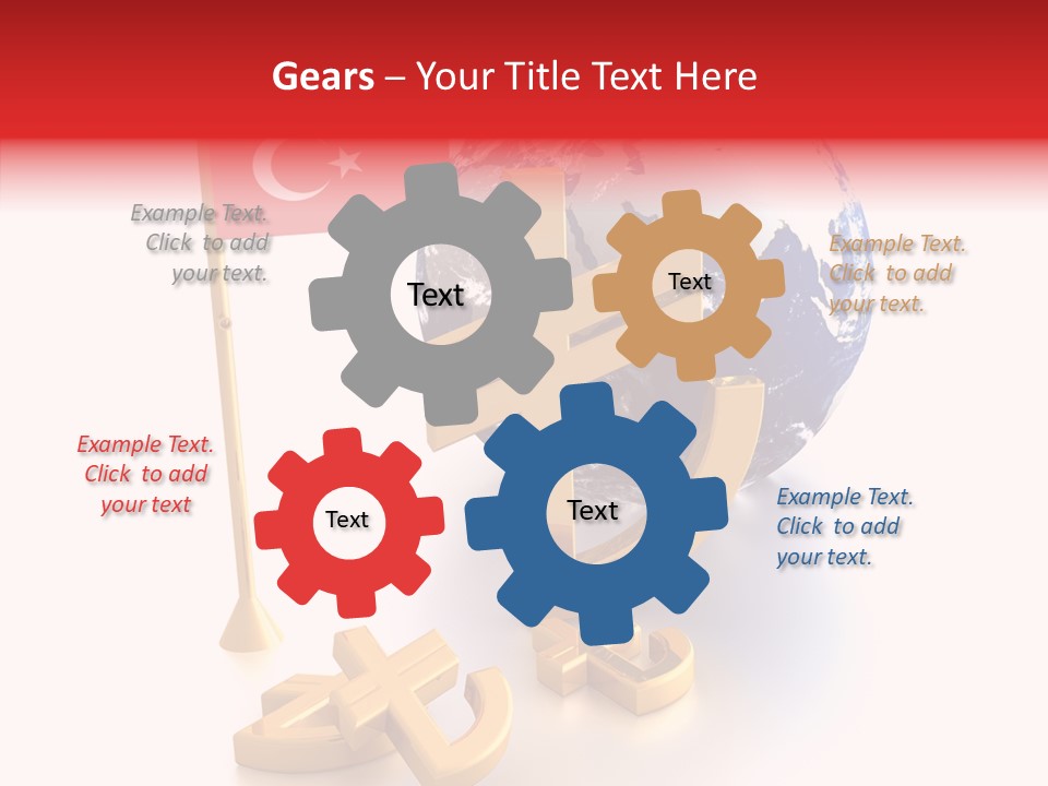 Commerce Exchange Electronic PowerPoint Template