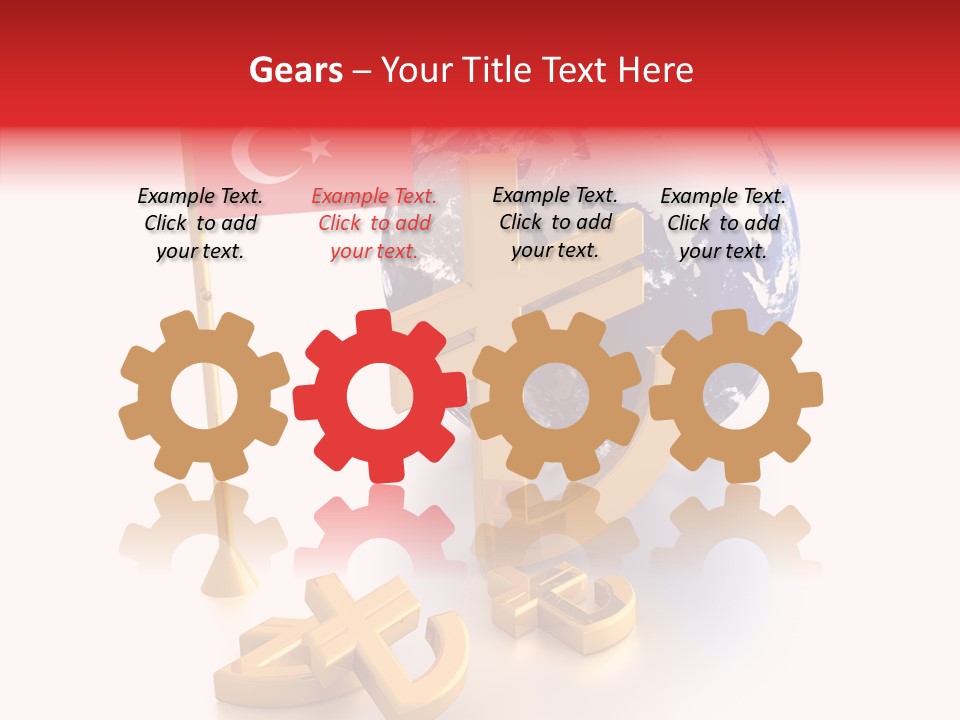 Commerce Exchange Electronic PowerPoint Template