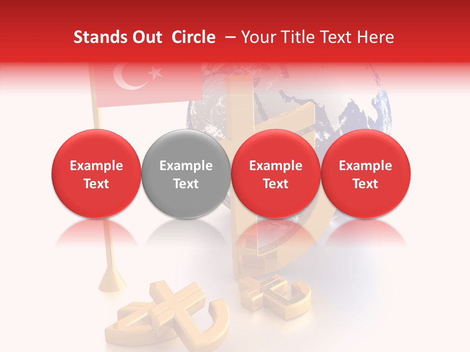 Commerce Exchange Electronic PowerPoint Template