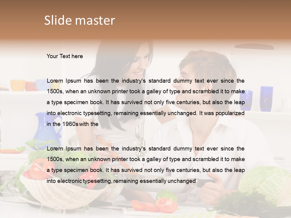 Green Eat Taste PowerPoint Template