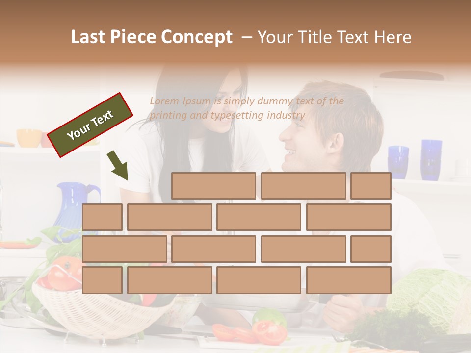 Green Eat Taste PowerPoint Template