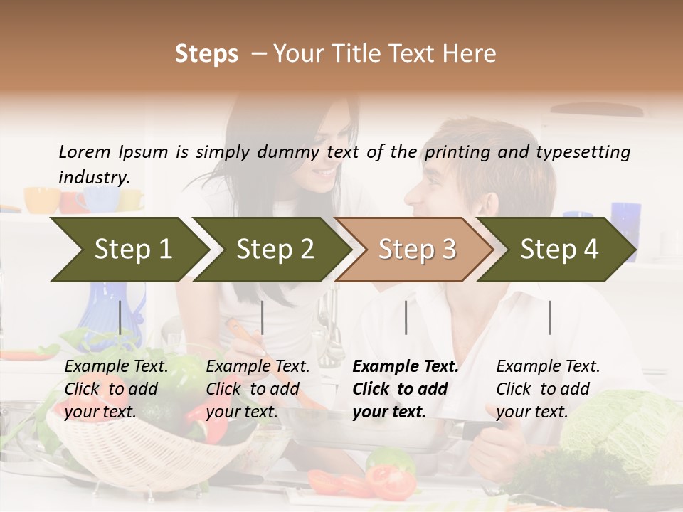 Green Eat Taste PowerPoint Template