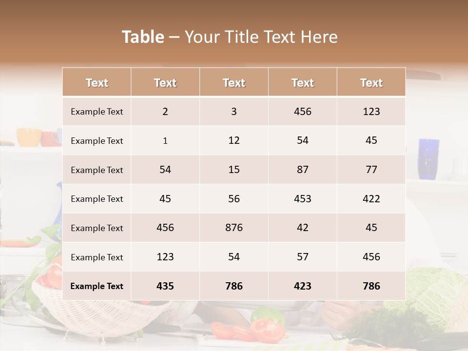 Green Eat Taste PowerPoint Template