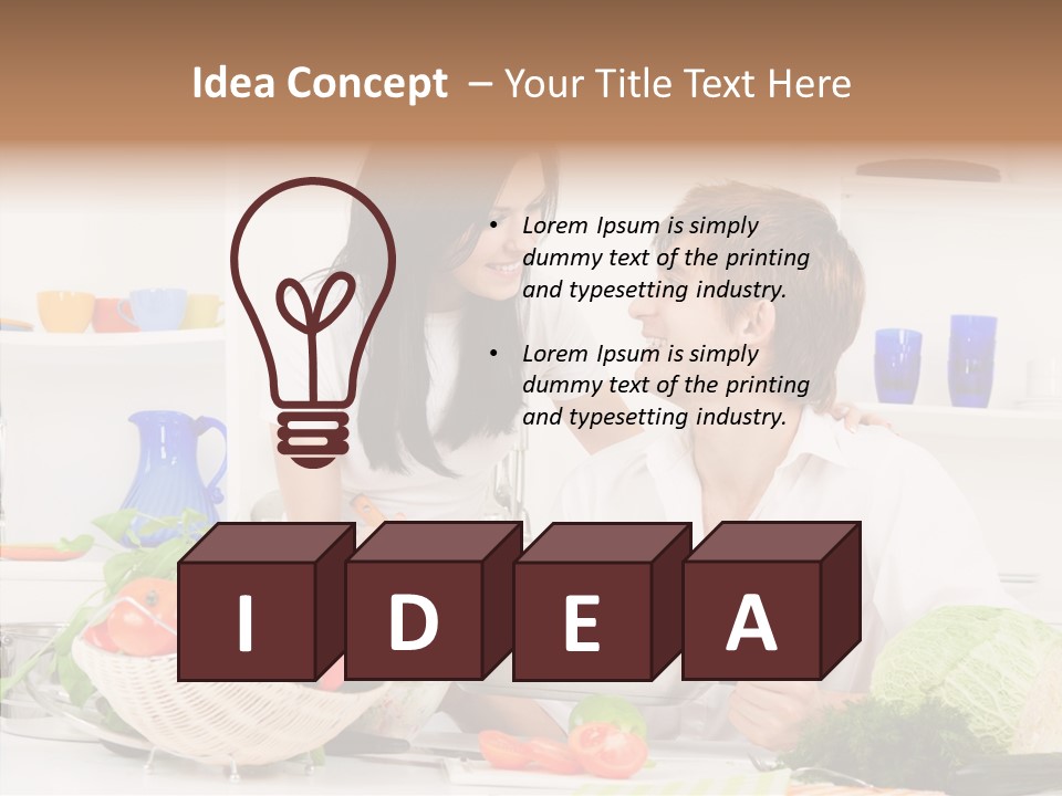 Green Eat Taste PowerPoint Template