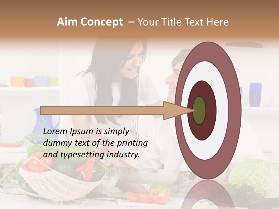 Green Eat Taste PowerPoint Template