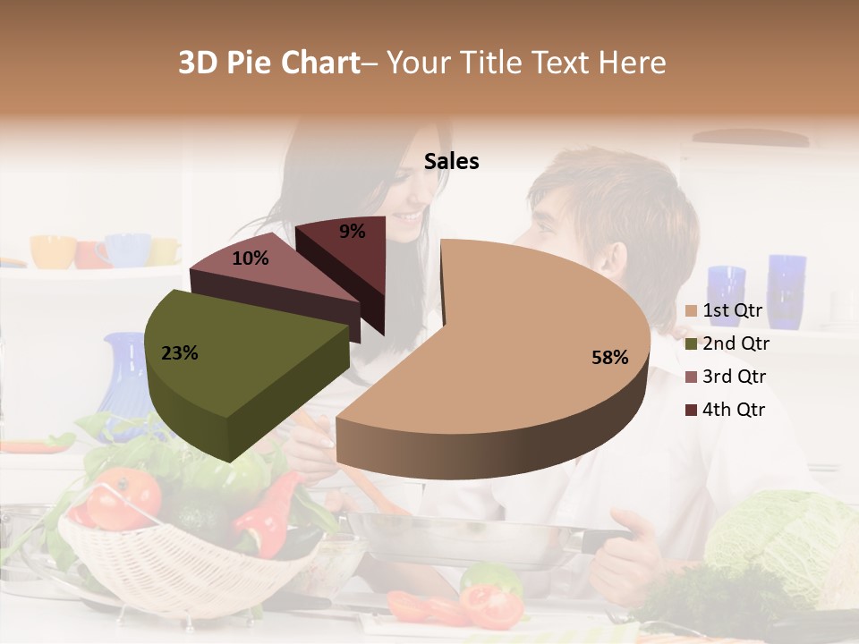 Green Eat Taste PowerPoint Template