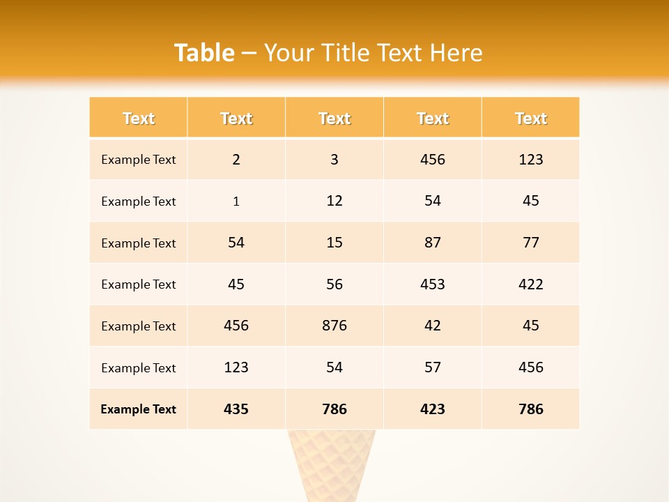 Metaphor Pollution Ice PowerPoint Template