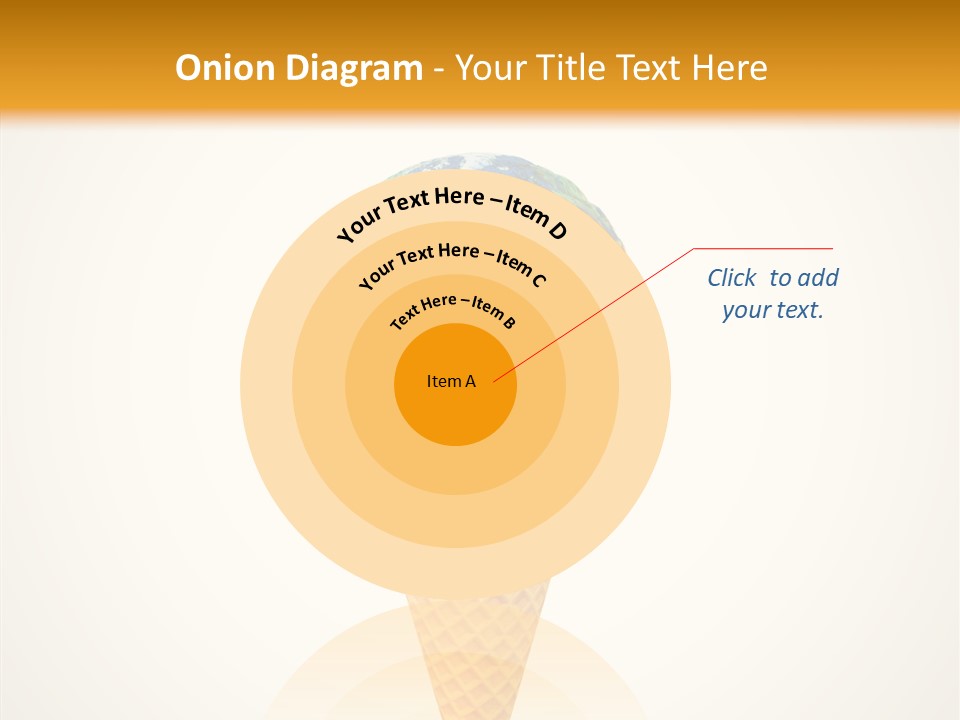 Metaphor Pollution Ice PowerPoint Template