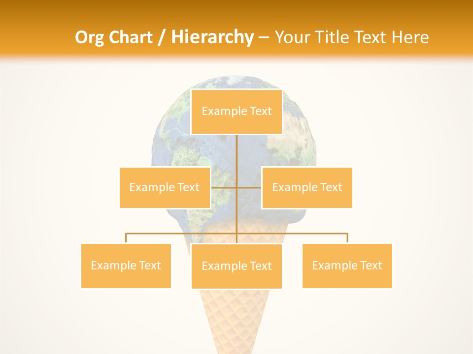 Metaphor Pollution Ice PowerPoint Template