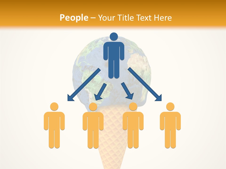 Metaphor Pollution Ice PowerPoint Template