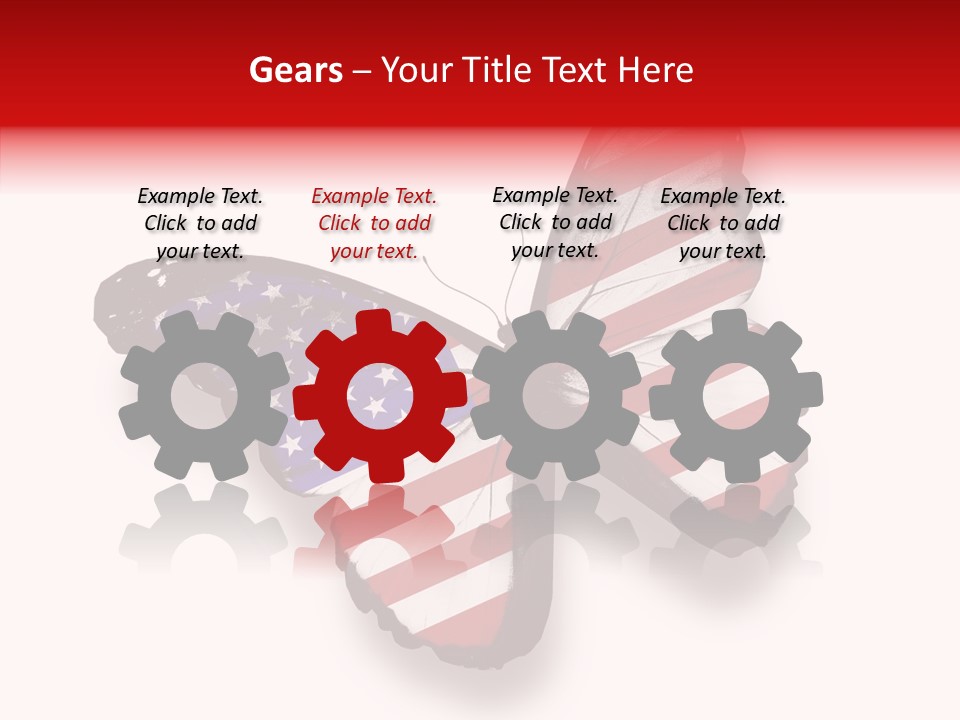 Wings Usa Collection PowerPoint Template