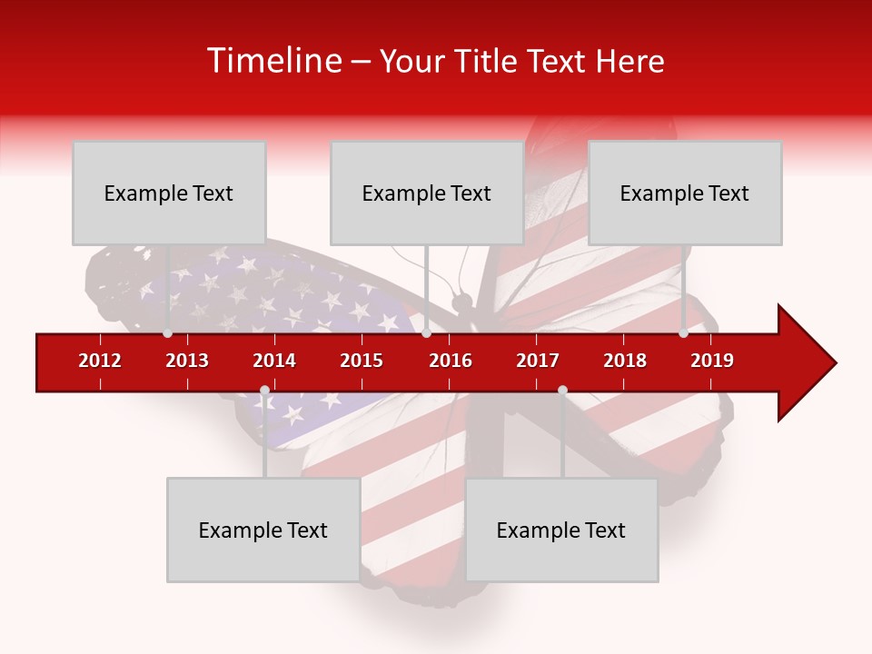 Wings Usa Collection PowerPoint Template