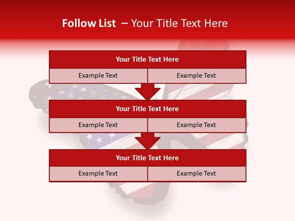 Wings Usa Collection PowerPoint Template