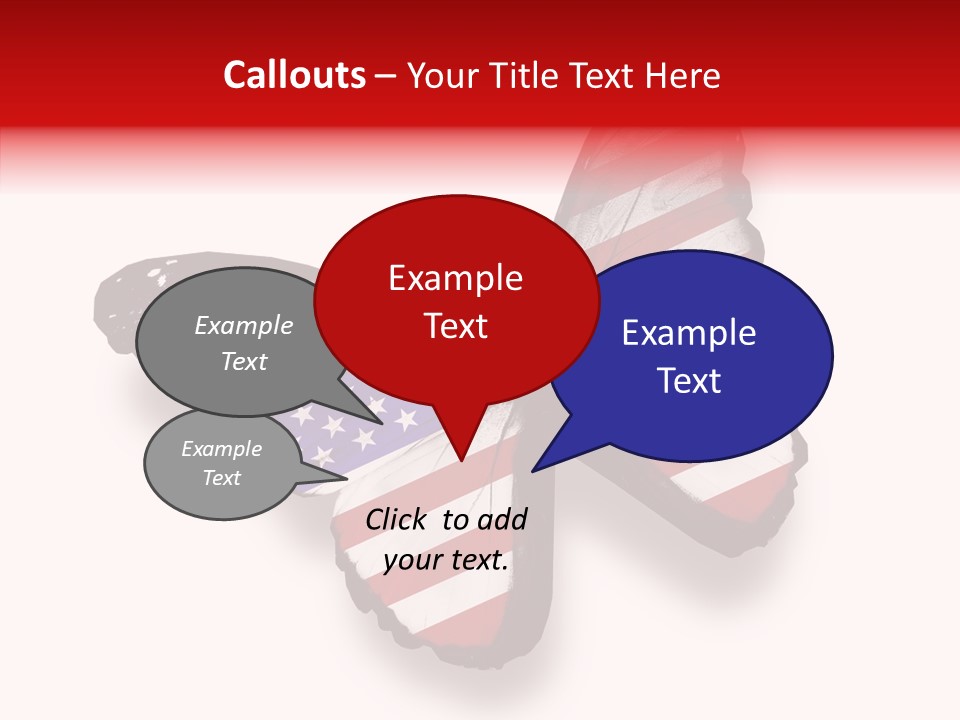 Wings Usa Collection PowerPoint Template